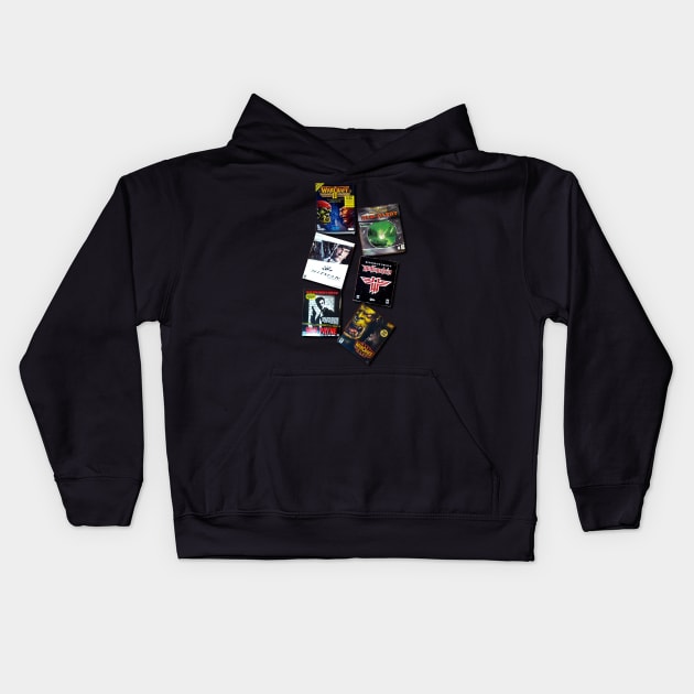 Old Skool video games - Retro 90's 2000's Kids Hoodie by Tees_N_Stuff